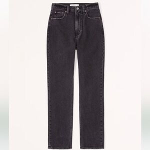 NWOT Abercrombie The Ankle Straight Ultra High Rise Jean